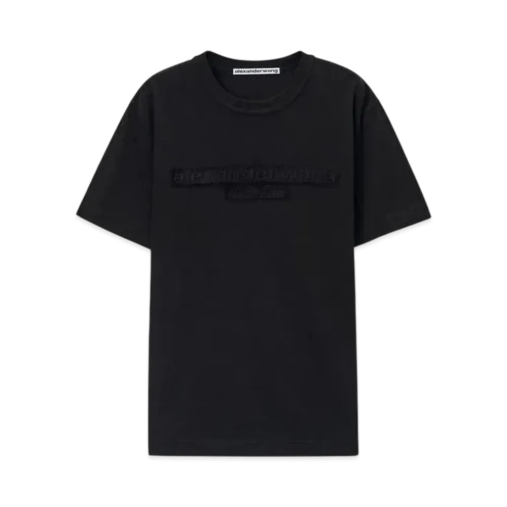 Alexander Wang Distressed Logo Tee 