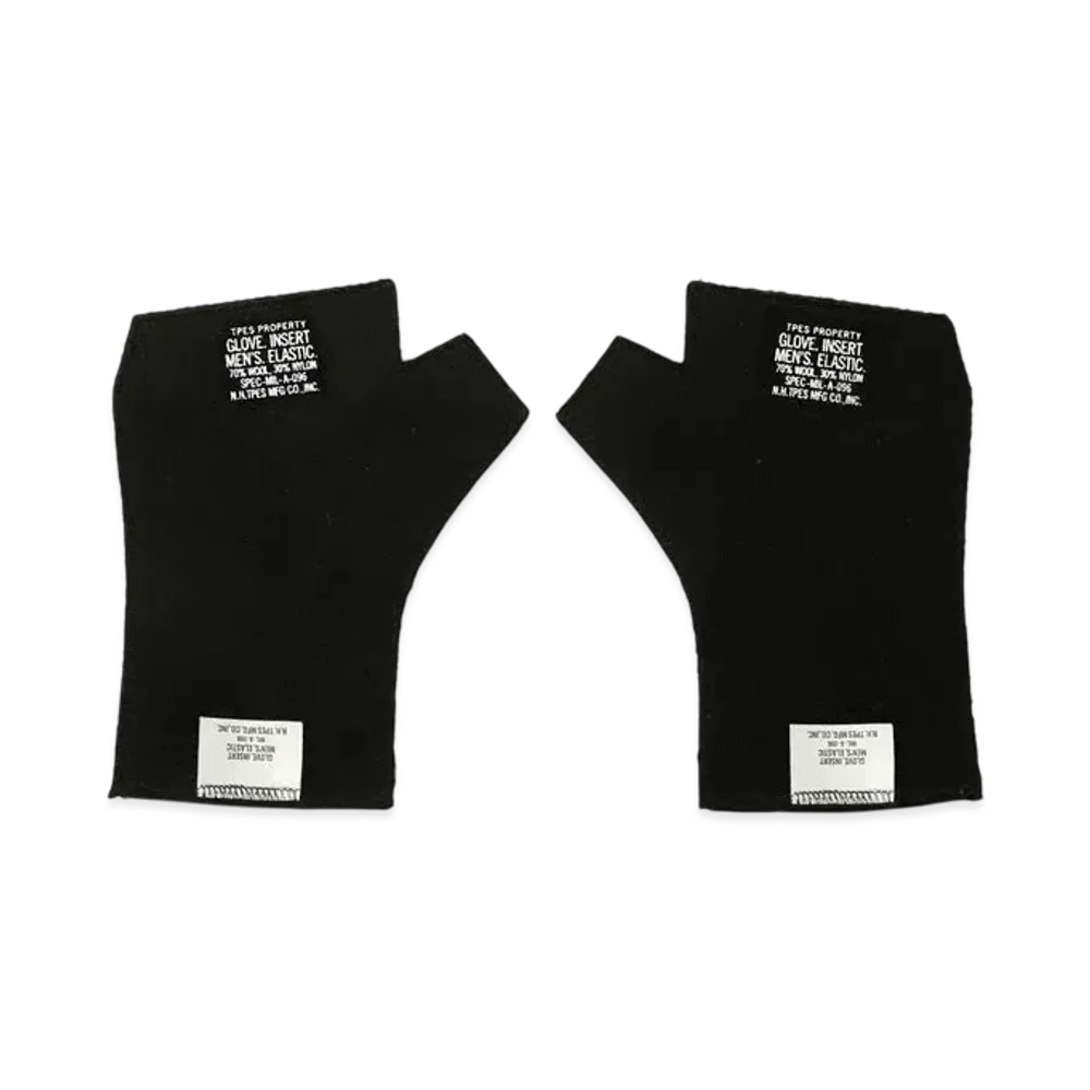 N.HOOLYWOOD Fingerless Gloves "Black"