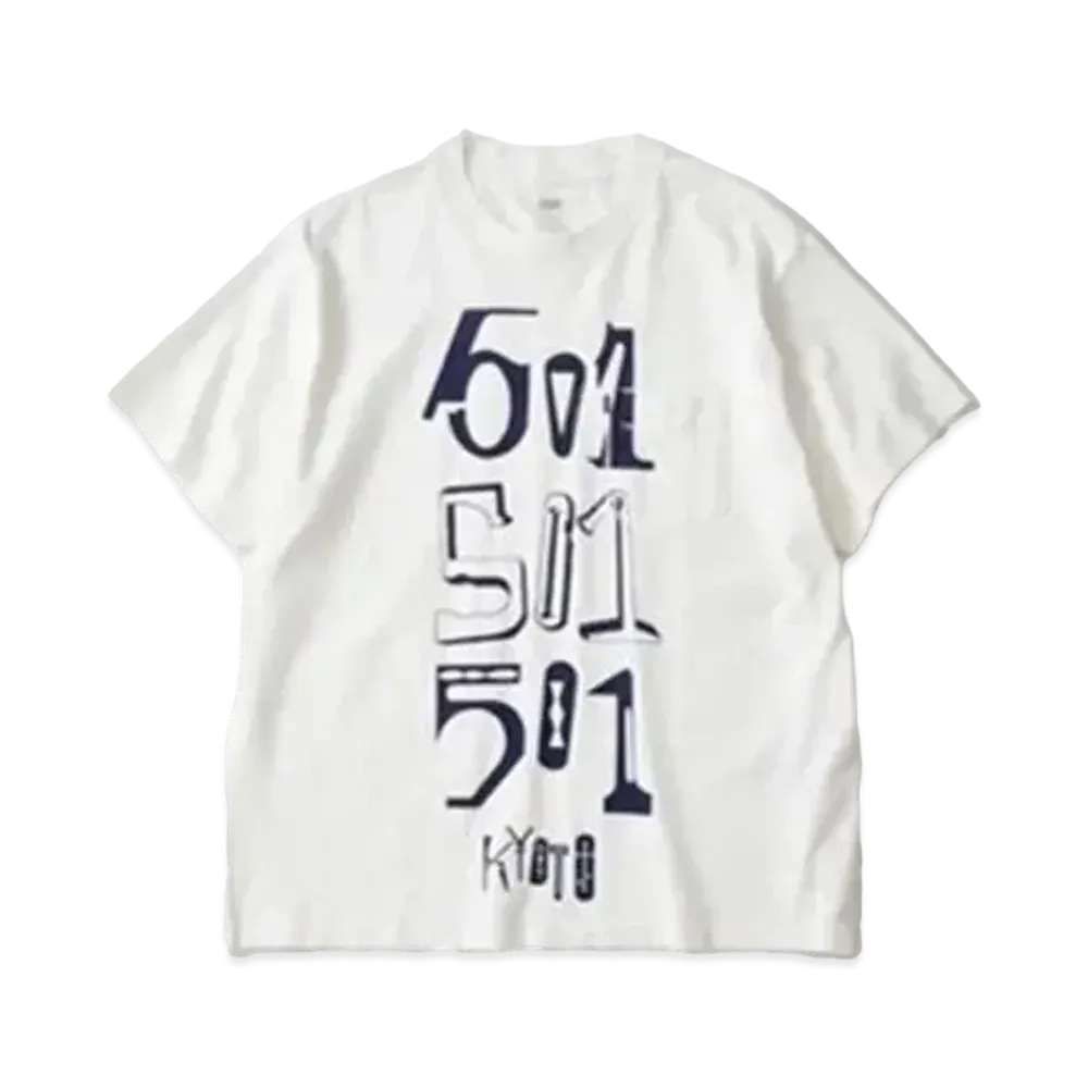 Levi's 501 Graphic T-Shirt powered by Akio Hasegawa "White"