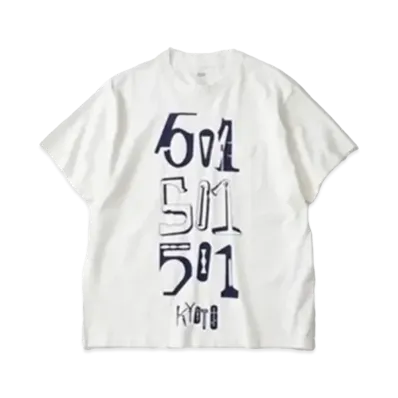 Levi's 501 Graphic T-Shirt powered by Akio Hasegawa "White"