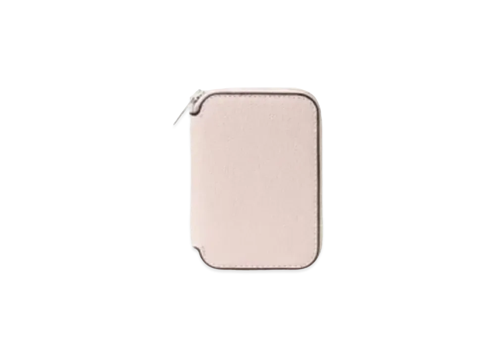 Valextra Zip Around Card Folder "Peonia"
