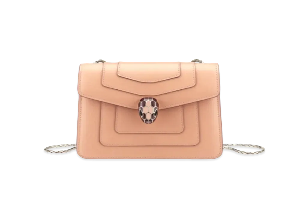 BVLGARI Serpenti Forever Crossbody Bag "Beige"