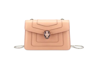 BVLGARI Serpenti Forever Crossbody Bag "Beige"