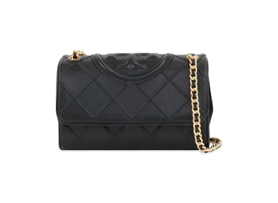TORY BURCH Women's Fleming Shoulder Bag "Black"
