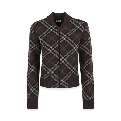 Burberry Women's Wool Cardigan "Brown"
