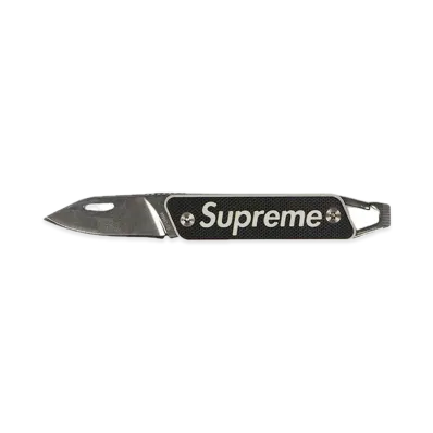 Supreme x TRUE Modern Keychain Knife "Black"