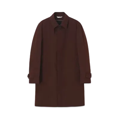 Paul Smith Brushed Stainless Steel Coat "Brown"