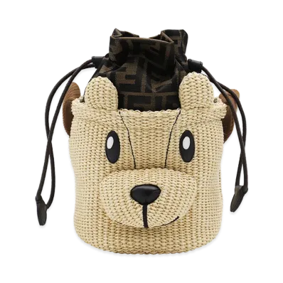 FENDI Kids Sholder Bag "Natural"