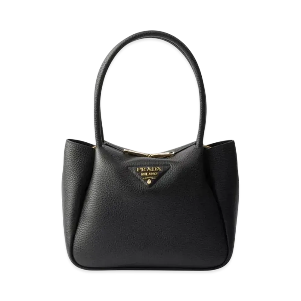 PRADA Small Leather Bag "Black"