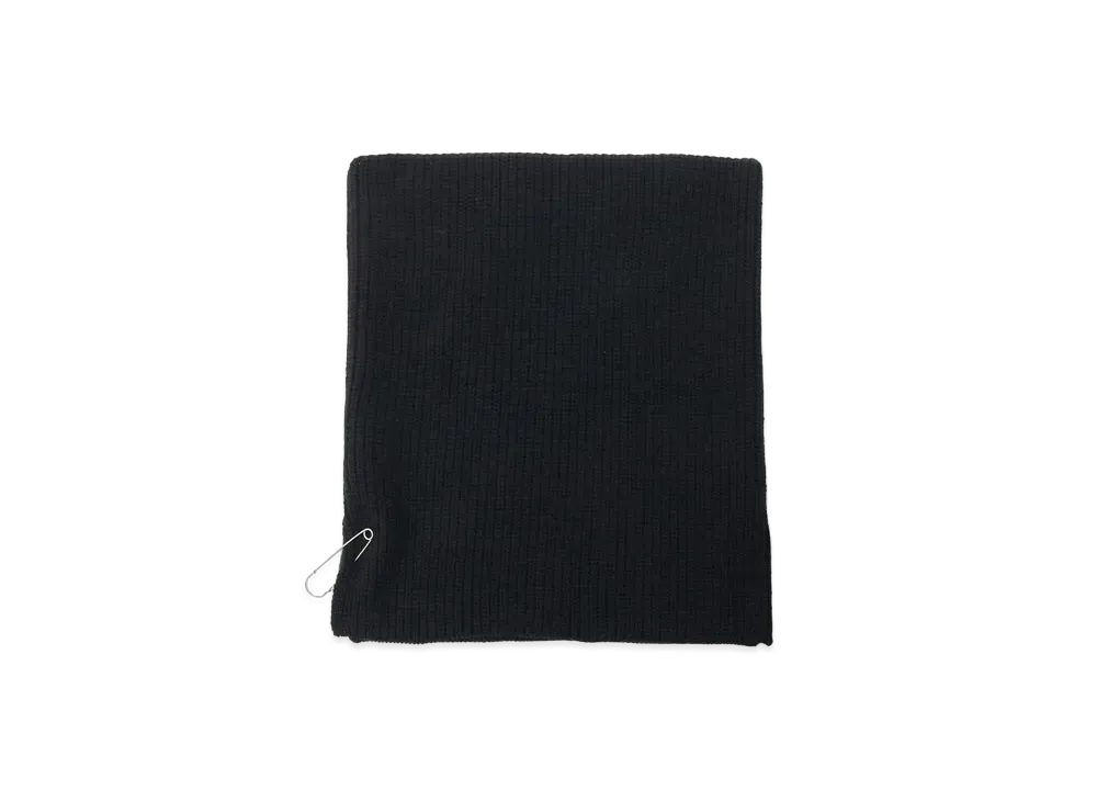 Yohji Yamamoto Y's SOFT LAMB BIG SNOOD "Black"