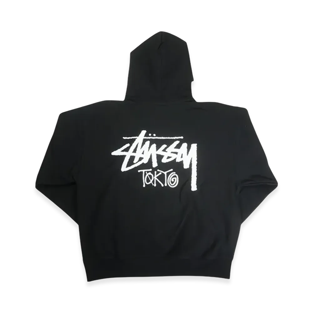 Stussy Tokyo Exclusive Pulover Hoodie "Black"