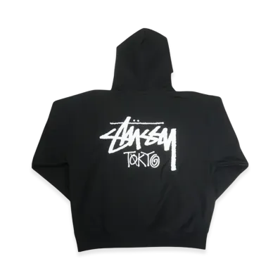 Stussy Tokyo Exclusive Pulover Hoodie "Black"