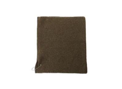 Yohji Yamamoto Y's SOFT LAMB BIG SNOOD "Khaki"