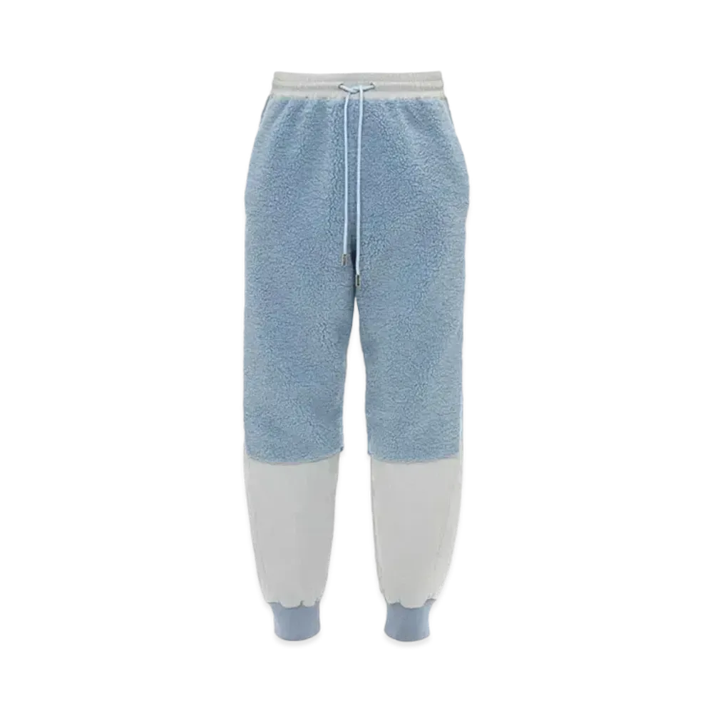 JW ANDERSON Twisted Joggers With Anchor Logo Print "Airforce Blue"