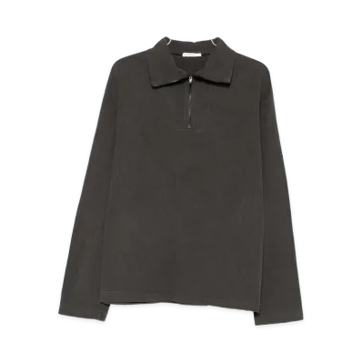 The Row Main Sweaters "Black/Dark Grey"