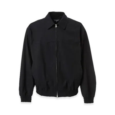 COMME des GARCONS HOMME Cotton Yarn-Dyed Blouson "Navy"