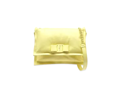 Salvatore Ferragamo Viva Bow Bag (S) "Yellow"