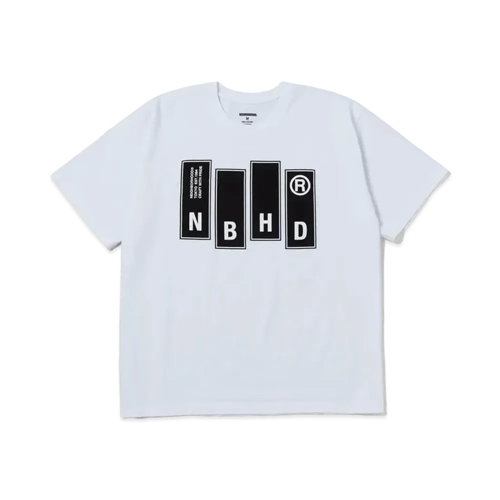 NEIGHBORHOOD NH . Tee SS-26 "White"