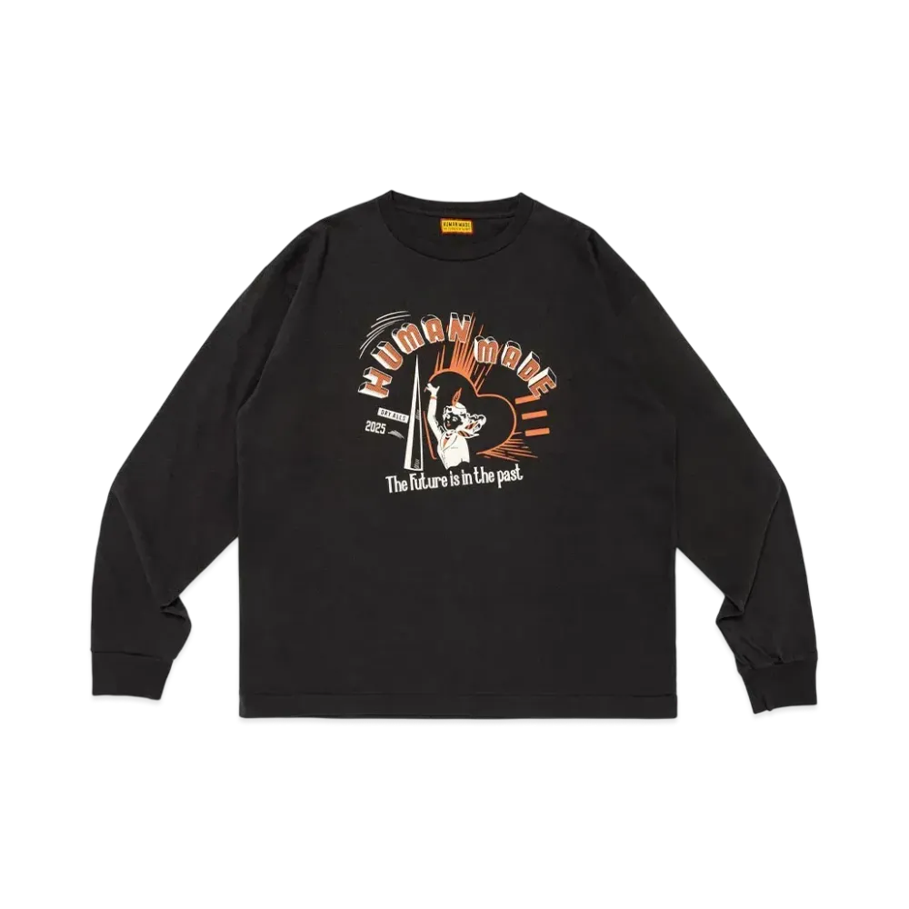 HUMAN MADE Graphic L/S T-Shirt "Black"