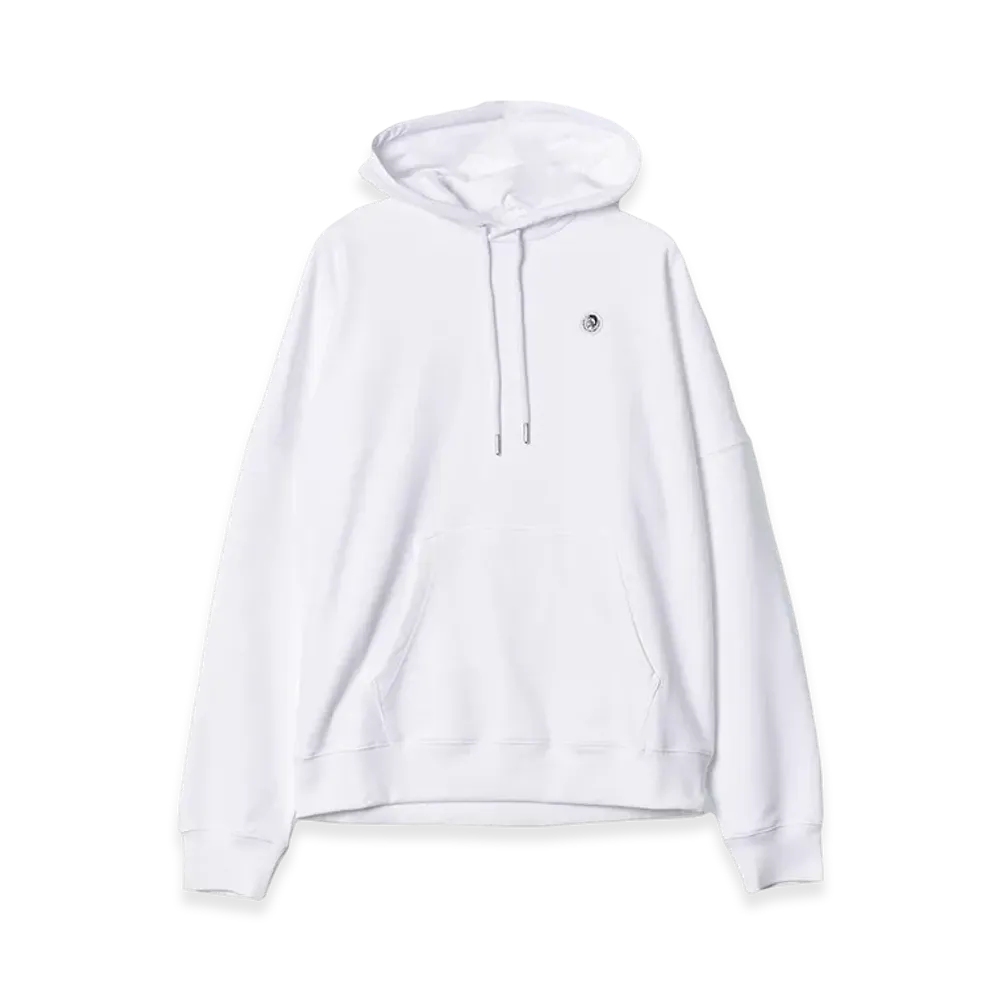 Diesel S Krib Hood Romohi Sweat Shirt "White"
