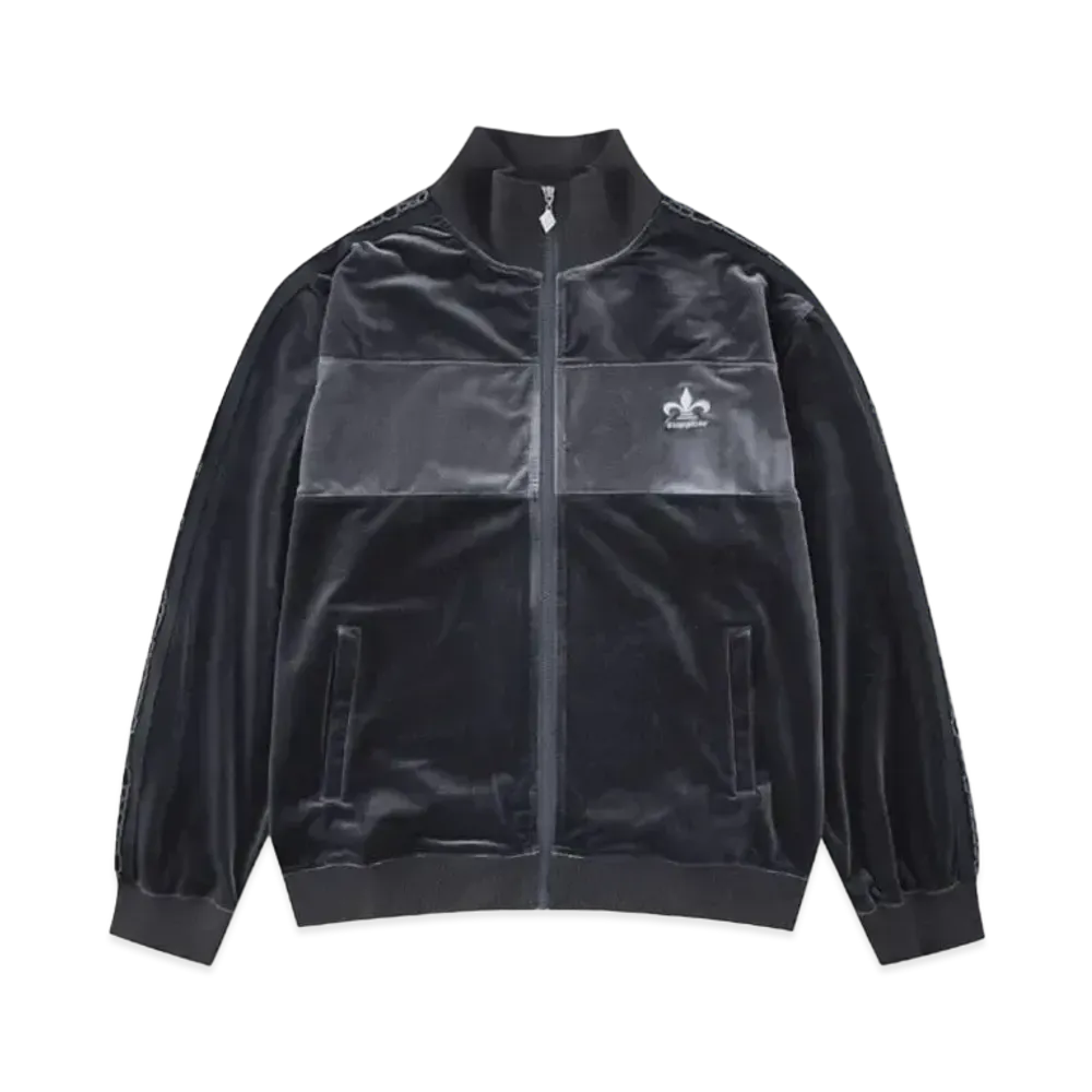 SUPPLIER Velvet Track Jacket "Grey"