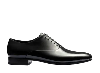 J.M.Weston Albi Oxford #912 Patent Calf "Black"13A7FPA91253 Single Leather Sole
