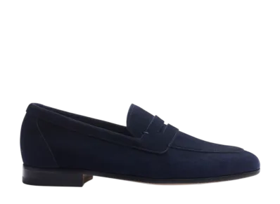 J.M.Weston Woogie Loafer #935 "Navy Suede"