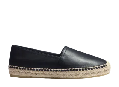 J.M.Weston Espadrille Wait and Sea #934 "Black" 13G7BEH93458 Rubber Sole
