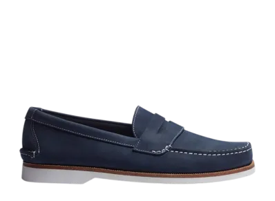 J.M.Weston Double Vent #961 "Navy Nubuck"