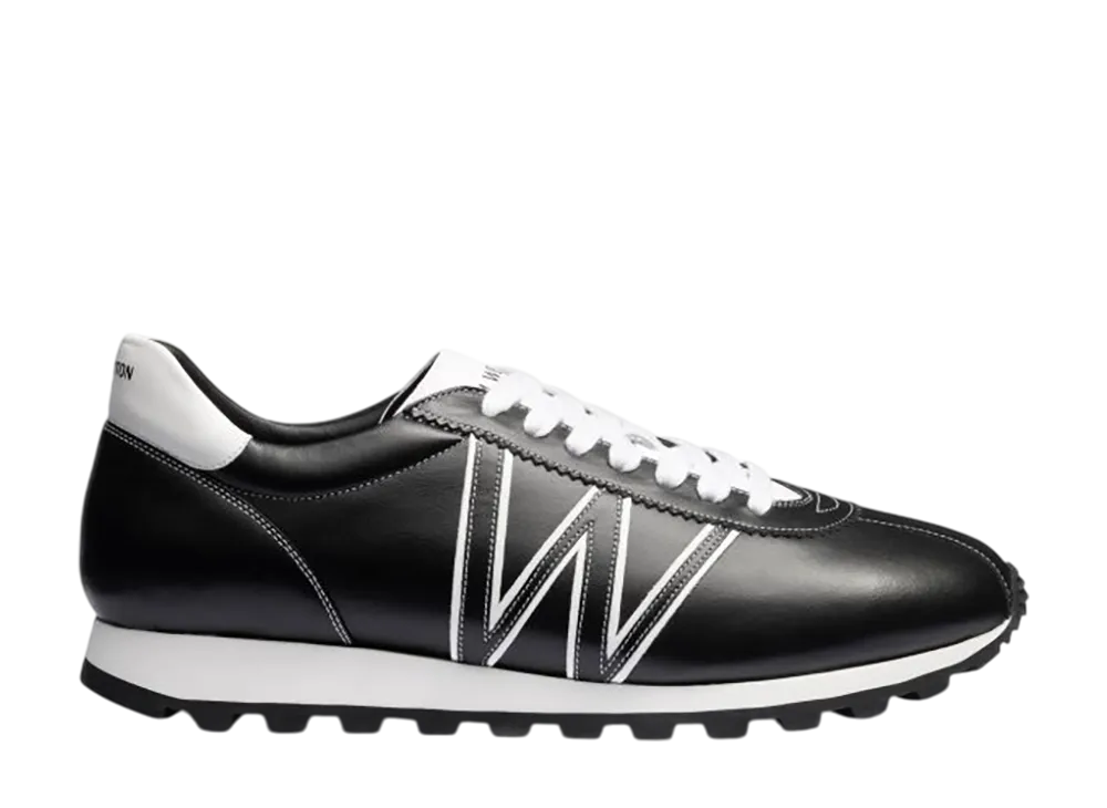 J.M.Weston On My Way Sneaker #626 "Black/White"