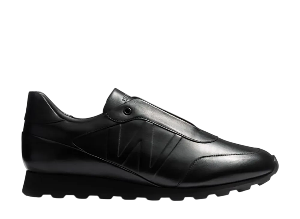 J.M.Weston On My Way Racing Sneaker #928 "Black"