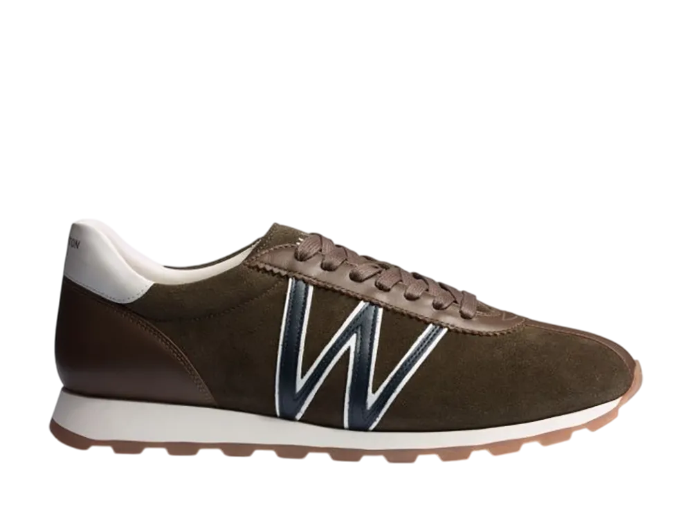 J.M.Weston On My Way Sneaker #626 "Khaki Suede"