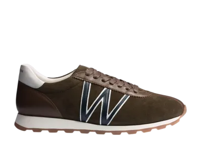 J.M.Weston On My Way Sneaker #626 "Khaki Suede"
