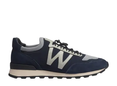 J.M.Weston On My Way Knit Sneaker #945 "Navy"