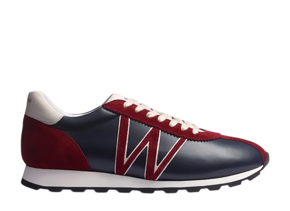 J.M.Weston On May Way Sneaker #626 "Navy/White/Burgundy"