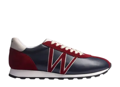J.M.Weston On May Way Sneaker #626 "Navy/White/Burgundy"