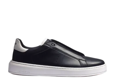 J.M.Weston On Time Slip-On #965 "Black Sport Calfskin"