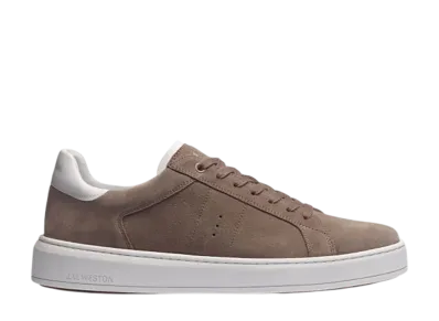 J.M.Weston Women's On Time Sneaker #624 "Taupe Suede"