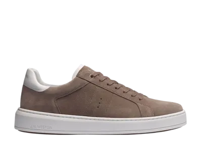 J.M.Weston On Time Sneaker #624 "Taupe Suede"