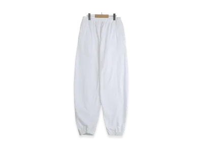 COMOLI LW Cotton French Terry Pants "White"