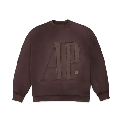 Travis Scott Cactus Jack x Audemars Piguet Logo Crewneck "Brown"