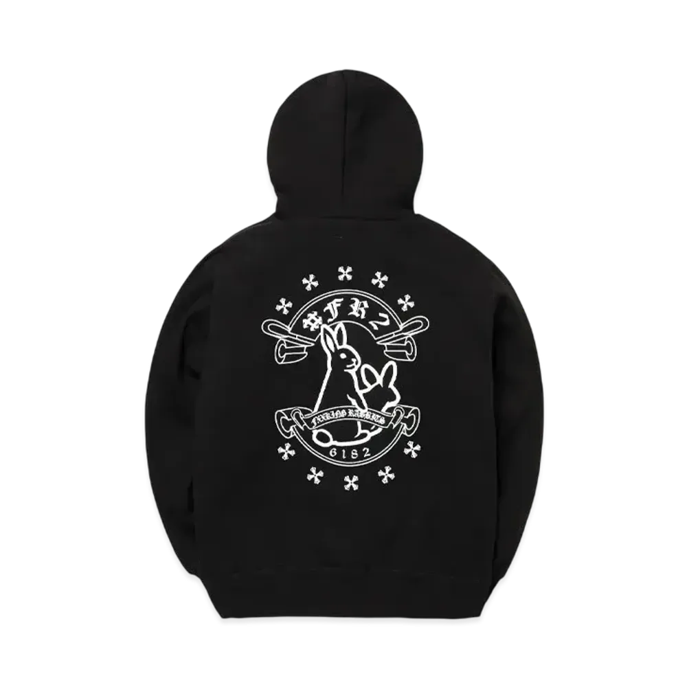 FR2 Cross Rabbits Hoodie "Black"