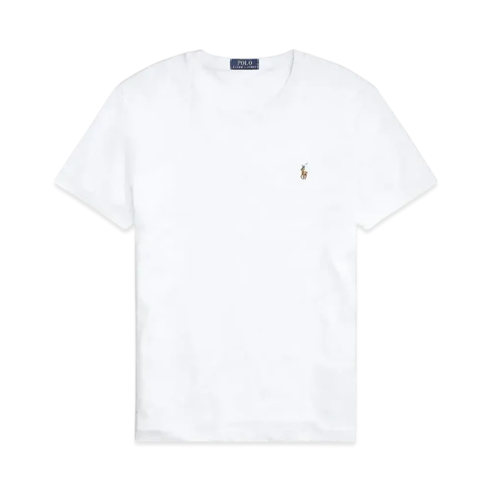 Polo Ralph Lauren Custom Slim Soft Cotton T-Shirt "White"