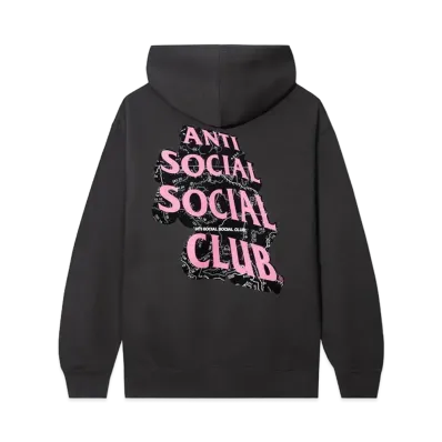 ANTI SOCIAL SOCIAL CLUB FA22 Quest For Love Charcoal Hoodie "Charcoal"