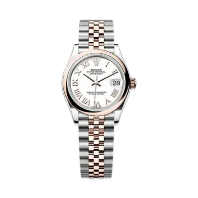 ROLEX Datejust 31mm Oystersteel & Everose Gold 278241 "White"