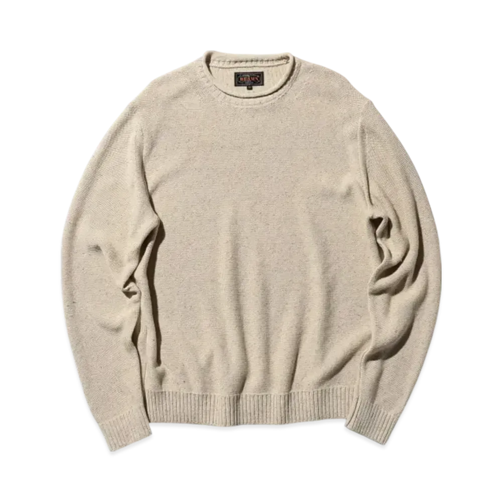 BEAMS Roll Neck "Beige"