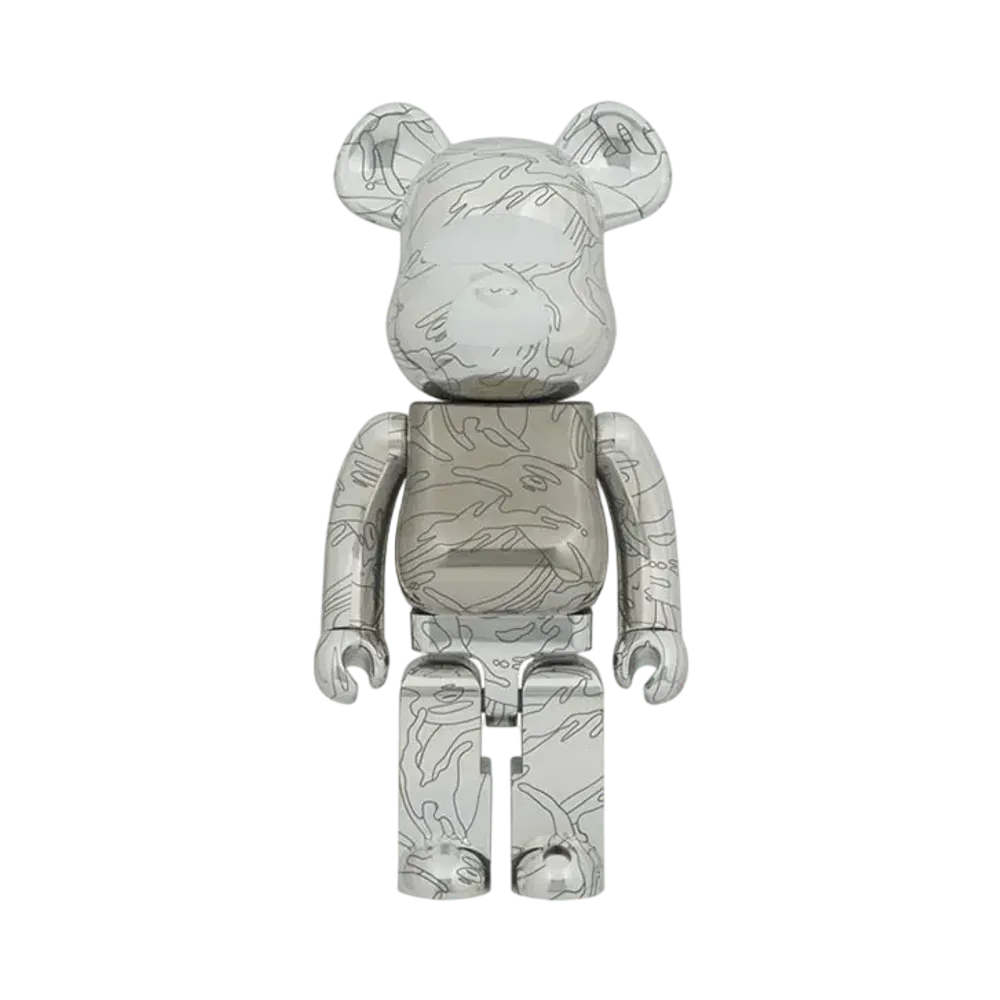 Bearbrick AAPE BY A BATHING APE 10th Anniversary 1000%