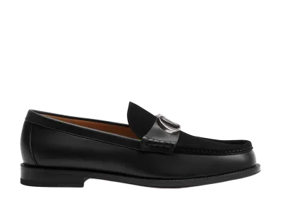 Dior Granville Loafer Smooth Calfskin and Suede Calfskin "Black"