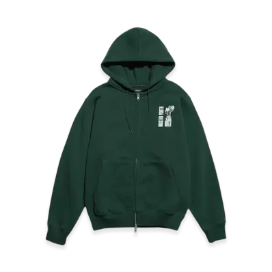 Wasted Youth WY Zip Sweat Hoodie "Green"