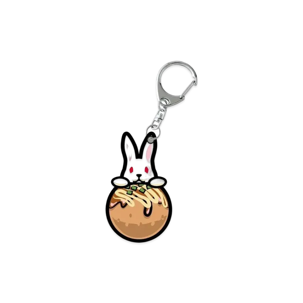 FR2 Osaka Exclusive Products Takoyaki Rabbit Key Chain "Other"